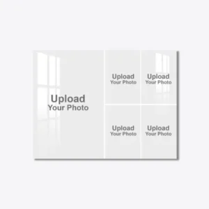 5 Pics Collage Premium Acrylic Wall Photo